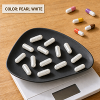 Coques de capsules végétariennes HPMC sûres et propres, tailles 000 à 4, colorées, sans TiO2, sans EO, certifiées ISO, conformes aux normes Clean Label