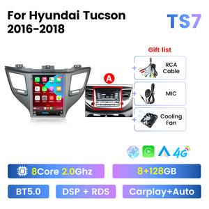 Mekede วิทยุติดรถยนต์แอนดรอยด์8คอร์9.7นิ้วพัดลมระบายความร้อนระบบสัมผัสระบบนำทาง GPS สำหรับฮุนไดทูซอน2016-2018 - Product Image 5