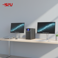 Alimentation sans interruption (ASI) en ligne 3 kVA 2700 W monophasée pour ordinateur avec batterie intégrée et onde sinusoïdale pure