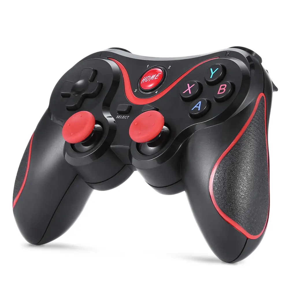 J X3 Bộ Điều Khiển Trò Chơi Không Dây Chơi Game Điện Thoại Android BT Ps3 Pc Di Động T3 Cần Điều Khiển Cho TV Box