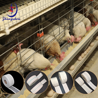 Nouvelle ceinture de collecte d'œufs perforée en PP Zhongshen |   Ceinture de fumier pour élevage de volailles |   Accessoires pour cages à poules pondeuses
