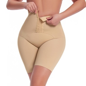 Shorty gainant amincissant taille haute pour <span class=keywords><strong>femme</strong></span>, grande taille, effet ventre plat - Product Image 5