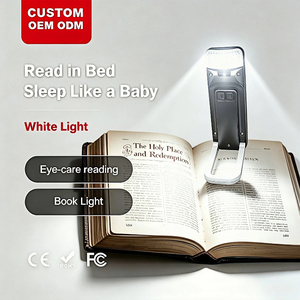 Lampe de lecture à clipser 625-630 Nm Red Book, protection oculaire, pour lit, étude, voyage, logo personnalisé - Product Image 4