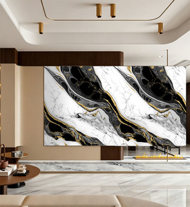 Imitatie plantentextuur botanisch patroon waterdicht vochtbestendig zelfklevende muursticker voor woonhuizen hotels entertainment - Product Image 3