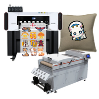MC Fabricant 60cm 70 cm DTF Imprimante I1600 I3200 Têtes Large Format Rouleau PET Film DTF Imprimante pour T-shirts Jeans Sacs Chaussures