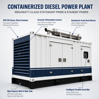 Groupe électrogène diesel silencieux de type conteneur Bobig de 60 kW, 80 kW, 150 kW, 200 kW, 500 kW, 800 kW, 1000 kW, haute puissance, fabriqué par un fabricant