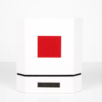 Boîte cadeau cylindrique rigide en carton blanc personnalisée en gros avec poignée en cuir pour emballage de luxe de thé et de vin