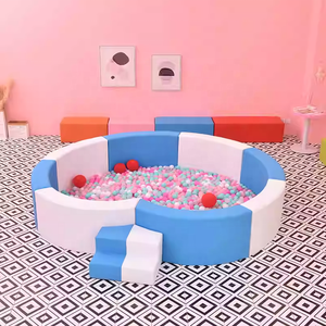 Début de la maternelle éducation aire de jeux intérieure épaissie <span class=keywords><strong>Bobo</strong></span> piscine Anti-Collision clôture doux Pack bébé Protection enfants - Product Image 4