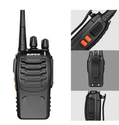 ราคาถูก Woki Toki วิทยุแบบพกพาไร้สายอินเตอร์คอม Walkie Talkie Baofeng Bf 888S Walkie Talkie ราคาในปากีสถาน