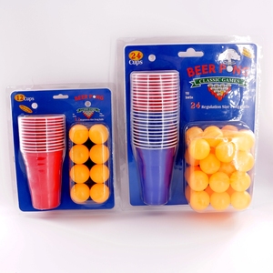 Kailiou Hot Bán Bia Uống Trò Chơi Thiết Lập 12 Quả Bóng 12 Cup Beerpong Tùy Chỉnh In Logo Bia Pong Kit Cho Người Lớn Bạn Bè Cao Đẳng Đảng - Product Image 3