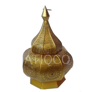 Atiqco High Quality Iron Metal Square Handmade Lantern Home Garden Decor Classic Style Hanging Christmas Diwali Parties Outdoor - Product Image 3