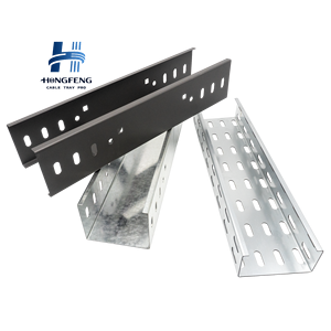 Bandeja de Cables de Acero Galvanizado Perforado y Ventilado para Construcción Industrial, con Certificación CE, Personalizable, en Oferta - Product Image 1