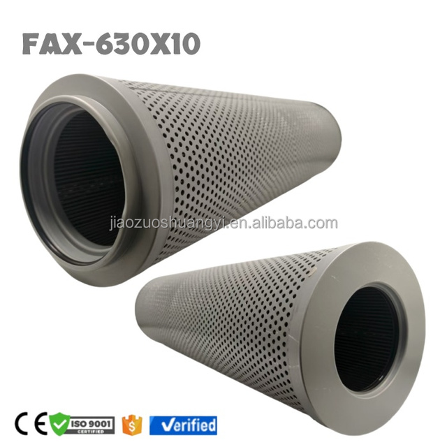 Heavy Duty Hydraulic Return Oil Filter element Fax-630X10 P573753 72413155 Flk02-20443 1263025 Hc2286fkn18h for Heavy Excavators
