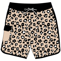 Shorts de plage pour hommes 2026, best-seller, style western, avec poche latérale, imprimés Hawaï personnalisés, décontractés, pour adultes, pour le surf