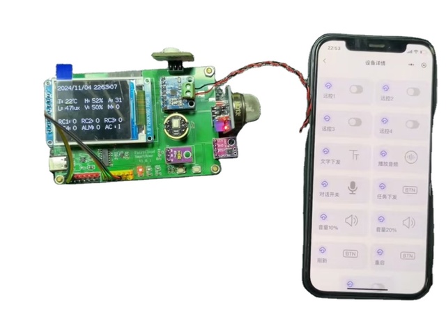 OEM Smart Home IoT Project with Environmental Sensors & Relay Control