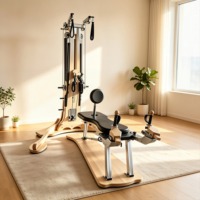 Machine de Pilates MJD-W42 de qualité professionnelle, station de fitness Pilates à résistance réglable
