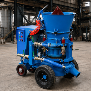 Máquina Eléctrica de Proyección de Refractario de 1-3m³/h con VFD para Reparación de Hormigón Proyectado en Seco en Hornos y Revestimientos de Hornas - Product Image 2
