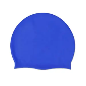 水上运动服装定制标志设计硅胶游泳潜水冲浪帽新款纯色成人硅胶游泳帽