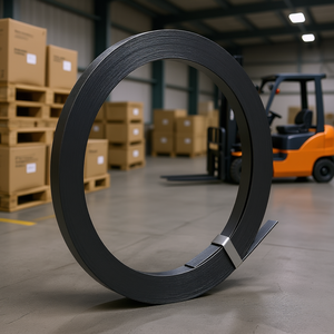 Fleje de Acero para Paletas, 3/4 Pulgadas x 0.02 Pulgadas x 300 Pies, Rollo de Fleje Metálico de Alta Resistencia para Sujeción de Carga - Product Image 2