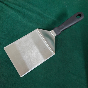 Spatule de cuisson multifonction en acier inoxydable avec poignée antidérapante pour burgers et grillades, usage domestique et commercial - Product Image 6