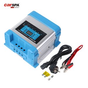 Carspa đa bảo vệ <span class=keywords><strong>12V</strong></span> 24V 7-giai đoạn tự động sạc pin sạc với màn hình LCD hiển thị cho Lithium/gel/AGM/ướt Pin - Product Image 1