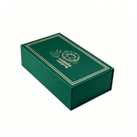 Caja de Regalo Magnética Personalizada para Mahjong Americano con Logotipo Estampado en Relieve e Impresión CMYK