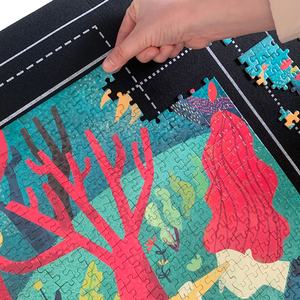 Tapis de <span class=keywords><strong>puzzle</strong></span> en caoutchouc noir de 1.5mm d'épaisseur, accessoires de <span class=keywords><strong>puzzle</strong></span> à enrouler pour 500, 1000, 1500, 2000, <span class=keywords><strong>3000</strong></span> <span class=keywords><strong>pièces</strong></span> - Product Image 5