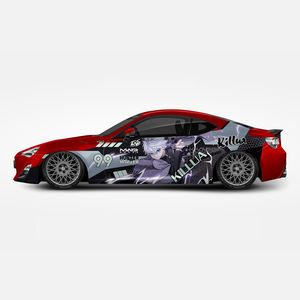 Venta al por mayor Hunter x Hunter car WRAP 01, diseño de coche de gran envoltura. Calcomanía pegatina <span class=keywords><strong>Anime</strong></span> Itasha | Lado del coche gráfico | Calcomanía de vinilo - Product Image 1