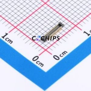 BTB0.408-24PLBDR-G41 Board-to-Board & Backplane Connector SMD,P=0.4mm Connector 24P 0.4mm Vertical Mount 2 - Product Image 1