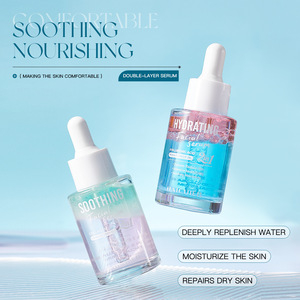 Suero Facial 2 en 1 para el Cuidado de la Piel, Antienvejecimiento, Hidratante, Blanqueador, con Ácido Hialurónico, Colágeno y Vitamina C - Product Image 3