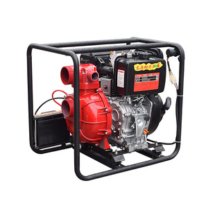 Bomba de Agua Portátil de 9 HP, 186F, Diésel, de Alta Presión, 3 Pulgadas, para Riego Agrícola y Drenaje de Estanques de Peces - Product Image 2