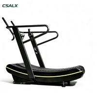 Caminadora Curva de Alta Resistencia Sin Motor para Gimnasios Comerciales y Ejercicio Cardiovascular en Casa