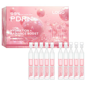 Sérum de soin de la peau éclaircissant OEM, sérum pour le visage, peptide, peau de verre coréenne, sérum rose PDRN, ADN de saumon - Product Image 1