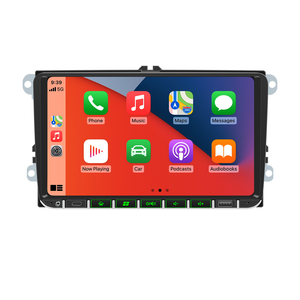 <span class=keywords><strong>Autoradio</strong></span> 9 pouces pour VW avec CarPlay et Android Auto sans fil, radio FM, Bluetooth, Mirror Link, recharge USB - Product Image 6