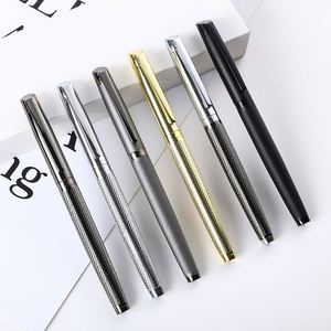 2026 Wholesale New Luxury Promo Business Metal <b>Gift</b> Gel Promotional Ball Roller <b>Pen</b> With Custom Logo - Product Image 2