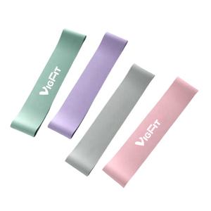 미끄럼 방지 요가 탄성 천연 라텍스 저항 밴드 세트 라텍스 힙 서클 밴드 근력 훈련용 - Product Image 4