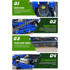 Livraison Gratuite Tondeuse à Gazon Télécommandée QL-600Y pour l'Entretien des Espaces Verts et des Terrains de Golf - Product Image 6