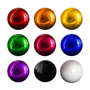 Küpeşte için uygun fiyat en kaliteli renkli içi boş paslanmaz çelik dekoratif küre topu - Product Image 6