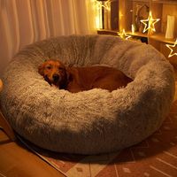 Coussin universel quatre saisons en coton PP à poils longs pour chien, très grand, épaissi, pour grands chiens et animaux de compagnie, design surdimensionné, chaud pour l'hiver, résistant à l'eau