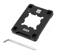 Thermalright ASF-Black AM5 Cadre de contact en aluminium pour CPU V2, anti-flexion, pour accessoires d'ordinateur de bureau