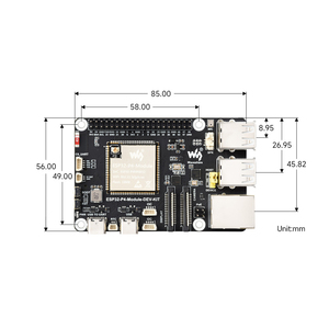 ESP32-P4-Module High-performance Development Board Based on ESP32-P4 and ESP32-C6 Supports Wi-Fi 6 and 5/BLE - Product Image 6