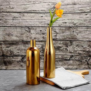Bon prix, style de luxe pour la maison, décoration artistique, table à manger en céramique pour salon, <span class=keywords><strong>vase</strong></span> en céramique à fleurs séchées - Product Image 4
