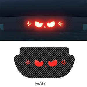 Autocollant pour feux de freinage Accessoires de voiture Autocollant de modification de projection de feux de freinage pour <span class=keywords><strong>Tesla</strong></span> Model Y - Product Image 4