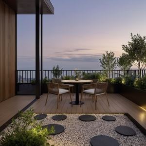 Nuevo diseño al aire libre WPC Watertight Decking No Gap Terraza Balcón Suelo compuesto Suelo de ingeniería - Product Image 6