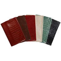 Carnet de voyage personnalisé en cuir PU, relié par couture, gaufré/découpé, rechargeable, journal de voyage personnalisé, faux cuir vintage A5
