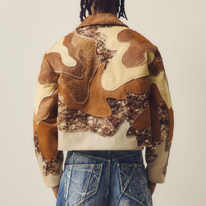 Ysjy Fabrikant Aangepaste Kleur Blok Bovenkleding Jacquard Rits Tapijtjassen Voor Mannen - Product Image 2