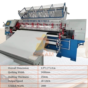 Machine à coudre industrielle informatisée pour matelas, couverture, <span class=keywords><strong>couette</strong></span>, <span class=keywords><strong>couette</strong></span> et <span class=keywords><strong>couette</strong></span> - Product Image 2