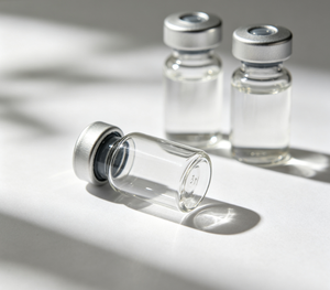 Frascos de Vidrio para Almacenamiento con Cuello Prensado de Varios Tamaños al por Mayor, 3ml 5ml 10ml, Botellas Transparentes de Borosilicato con Tapas Abatibles Plateadas - Product Image 4