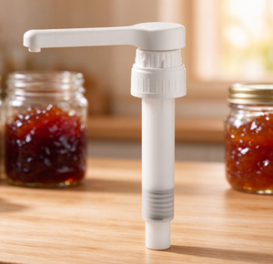Pompe doseuse en plastique pour sirop de confiture de qualité alimentaire 38/410, 15cc, 20cc, 30cc, pour sauce aux fruits, miel, café, boissons - Product Image 2