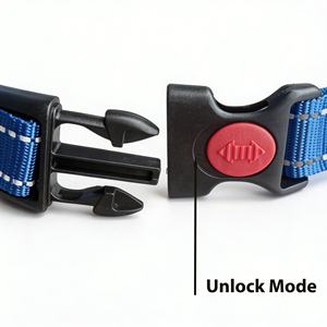 Collier de dressage Martingale anti-étranglement et anti-évasion pour lévriers, à contrôle doux, pour chiens à têtes étroites et colliers épais - Product Image 4